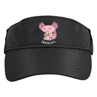 Cute Axolotl Lover Snaxolotl Eating Pizza Kawaii Anime Adult Drive Performance Visor