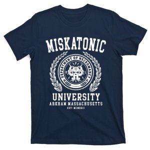 Cthulu And Lovecraft Miskatonic University T-Shirt