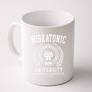 Cthulu And Lovecraft Miskatonic University Coffee Mug