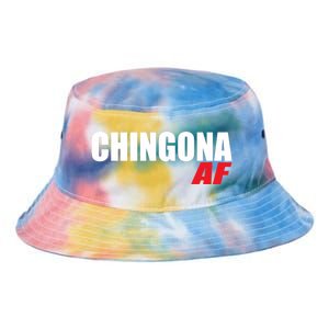 Chingona Af Latina Power Meaningful Gift Tie Dye Newport Bucket Hat