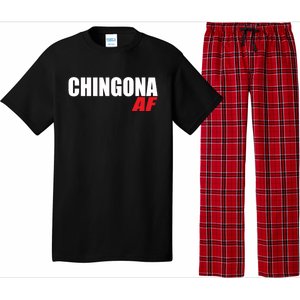 Chingona Af Latina Power Meaningful Gift Pajama Set