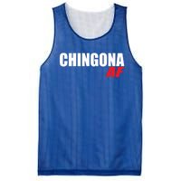 Chingona Af Latina Power Meaningful Gift Mesh Reversible Basketball Jersey Tank