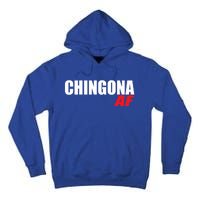 Chingona Af Latina Power Meaningful Gift Tall Hoodie