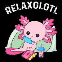 Cute Axolotl Lover Mexican Salamander Relaxolotl Cooling Performance Crew T-Shirt