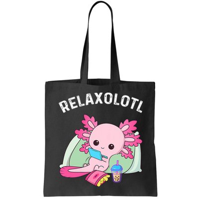 Cute Axolotl Lover Mexican Salamander Relaxolotl Bag
