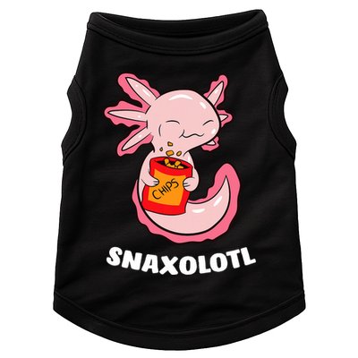 Cute Axolotl Lover Snaxolotl Kawaii Axolotl Food Sweets  Doggie Tank