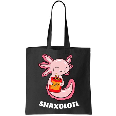 Cute Axolotl Lover Snaxolotl Kawaii Axolotl Food Sweets  Bag
