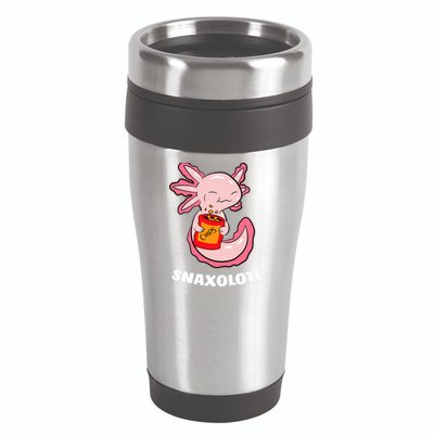 Cute Axolotl Lover Snaxolotl Kawaii Axolotl Food Sweets  16oz Travel Tumbler