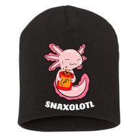Cute Axolotl Lover Snaxolotl Kawaii Axolotl Food Sweets  Short Acrylic Beanie
