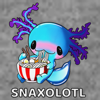 Cute Axolotl Lover Blue Snaxolotl Eating Ra Kawaii Anime  Toddler Sweatshirt