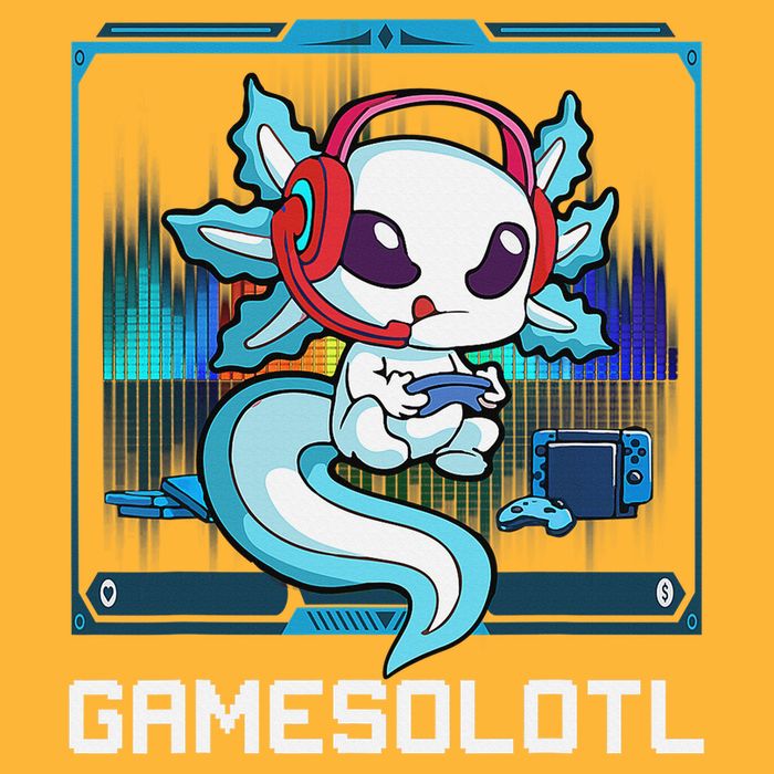 Cute Axolotl Lover Gamesalotl Gaming Axolotl Sustainable Knit Beanie