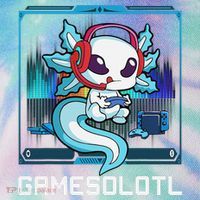 Cute Axolotl Lover Gamesalotl Gaming Axolotl Legacy Tie Dye Trucker Hat