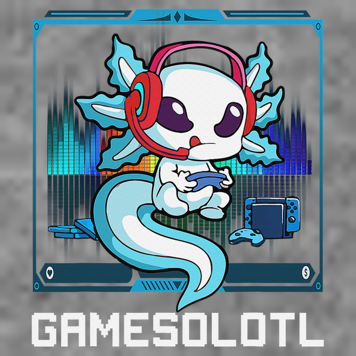 Cute Axolotl Lover Gamesalotl Gaming Axolotl Tall Hoodie