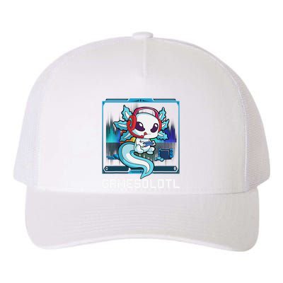 Cute Axolotl Lover Gamesalotl Gaming Axolotl Yupoong Adult 5-Panel Trucker Hat