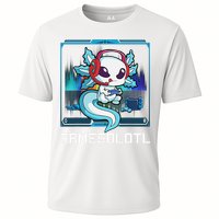 Cute Axolotl Lover Gamesalotl Gaming Axolotl Performance Shirt