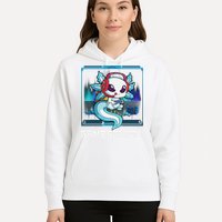 Cute Axolotl Lover Gamesalotl Gaming Axolotl Hoodie