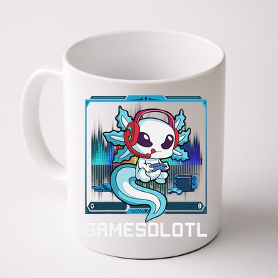 Cute Axolotl Lover Gamesalotl Gaming Axolotl Mug