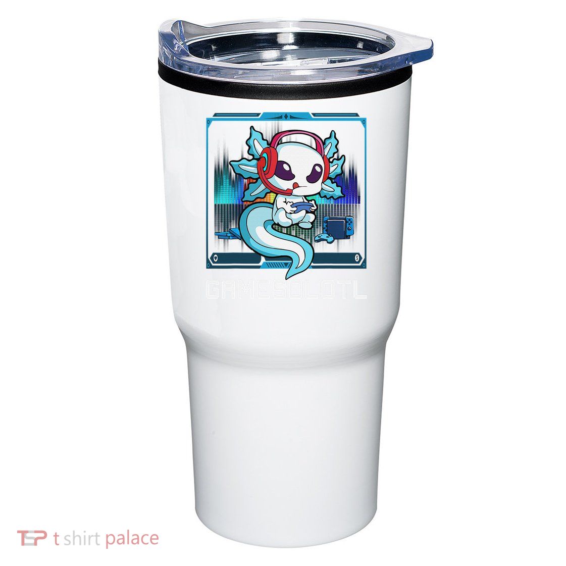 Cute Axolotl Lover Gamesalotl Gaming Axolotl Tumbler