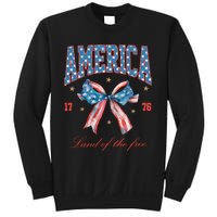 Coquette America Land Of The Free 1776 Sweatshirt