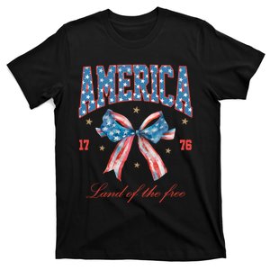 Coquette America Land Of The Free 1776 T-Shirt