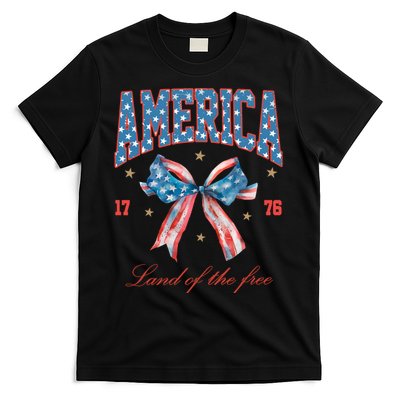 Coquette America Land Of The Free 1776 T-Shirt