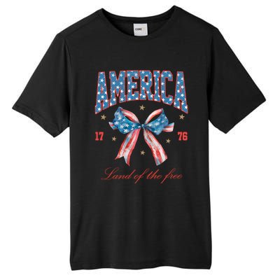 Coquette America Land Of The Free 1776 Tall Fusion ChromaSoft Performance T-Shirt