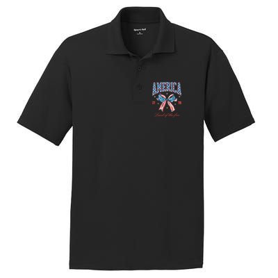 Coquette America Land Of The Free 1776 PosiCharge RacerMesh Polo