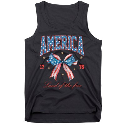 Coquette America Land Of The Free 1776 Tank Top