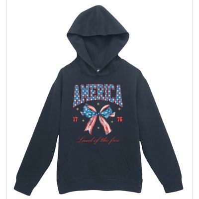 Coquette America Land Of The Free 1776 Urban Pullover Hoodie