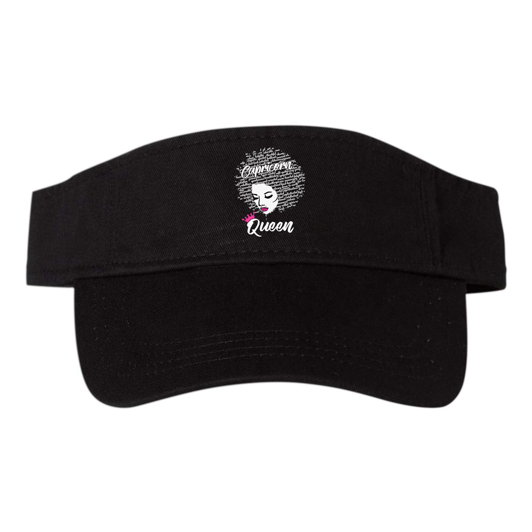 Capricorn  Afro Locs  Zodiac Signs Birthday Gift Visor