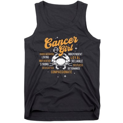 Cancer Astrology Lover Zodiac Sign Horoscope Tank Top