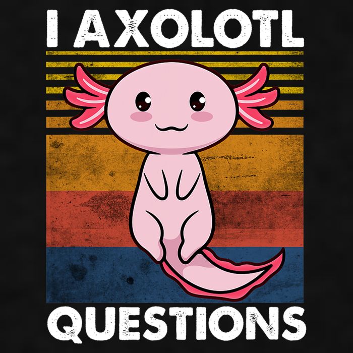 Cute Axolotl Lover Funny I Axolotl Questions Ladies PosiCharge Tri-Blend Wicking Tank