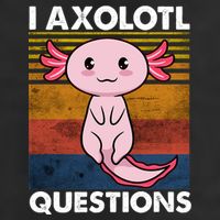 Cute Axolotl Lover Funny I Axolotl Questions Microfiber Hand Towel