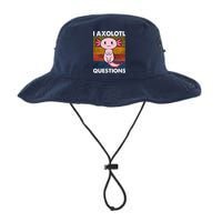 Cute Axolotl Lover Funny I Axolotl Questions Bucket Hat
