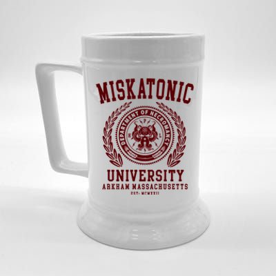 Cthulu And Lovecraft Miskatonic University Beer Stein