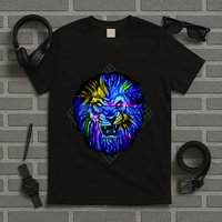 Colorful Angry Lion T-Shirt
