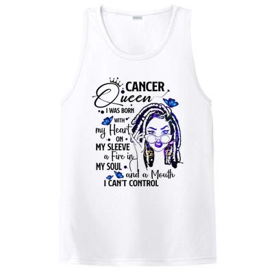 Cancer Afro Locs Zodiac Signs Birthday Gift PosiCharge Competitor Tank