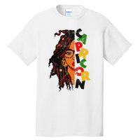 Capricorn Afro Locs Zodiac Signs Birthday Tall T-Shirt