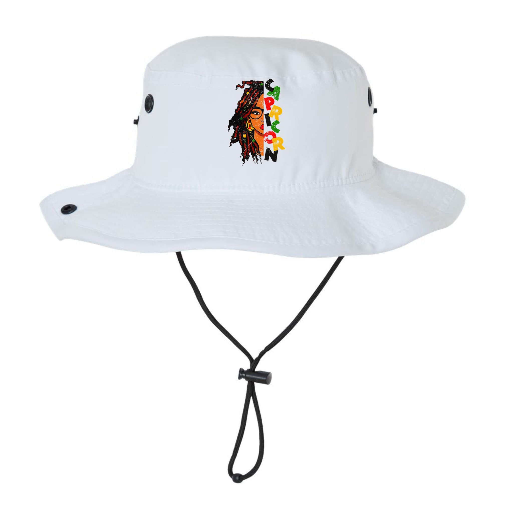 Capricorn Afro Locs Zodiac Signs Birthday Bucket Hat