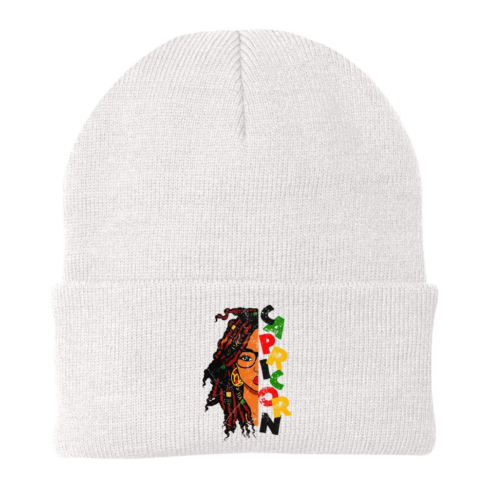 Capricorn Afro Locs Zodiac Signs Birthday Beanie