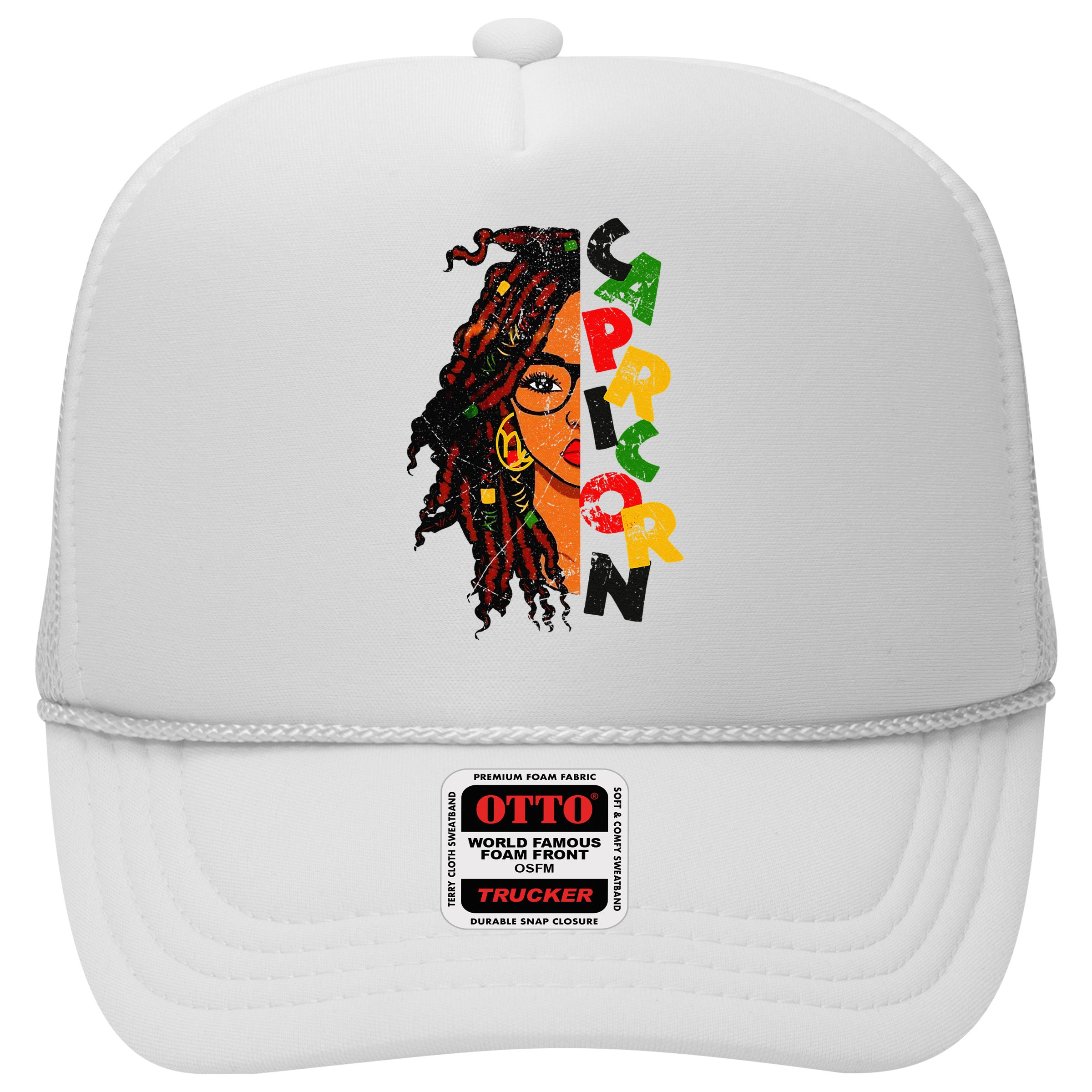 Capricorn Afro Locs Zodiac Signs Birthday Hat