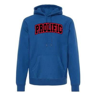 Concrete And Luxury Prolific Infrared Premium Hoodie