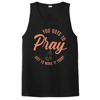 Concrete And Luxury Gots To Pray Crimson Bliss PosiCharge Competitor Tank