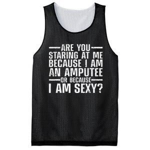 Cool Amputee Leg Amputation Handicapped Sexy Mesh Reversible Basketball Jersey Tank