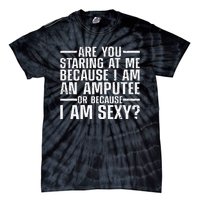 Cool Amputee Leg Amputation Handicapped Sexy Tie-Dye T-Shirt