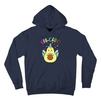 Cute Avocado Little Girl Unicorn Birthday Tall Hoodie