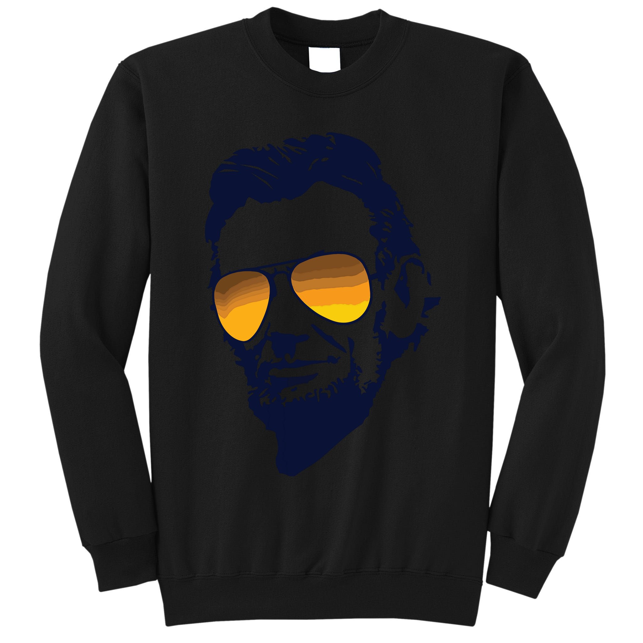 Cool Abraham Lincoln Honest Abe In Sunglasses Graphic Tall Sweatshirt