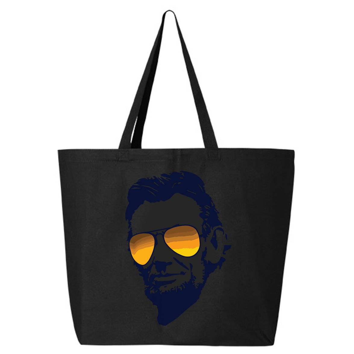 Cool Abraham Lincoln Honest Abe In Sunglasses Graphic 25L Jumbo Tote