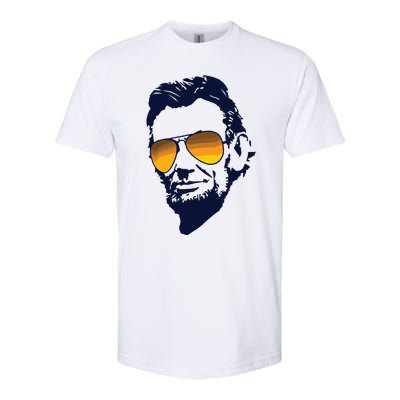 Cool Abraham Lincoln Honest Abe In Sunglasses Graphic Softstyle CVC T-Shirt