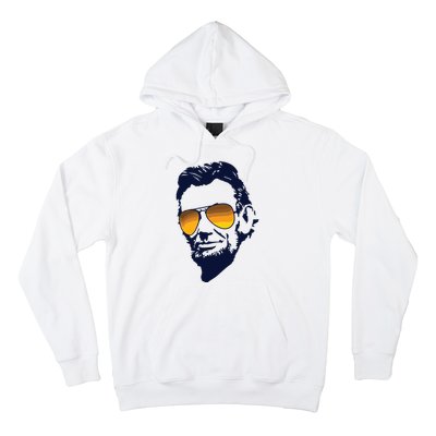 Cool Abraham Lincoln Honest Abe In Sunglasses Graphic Hoodie